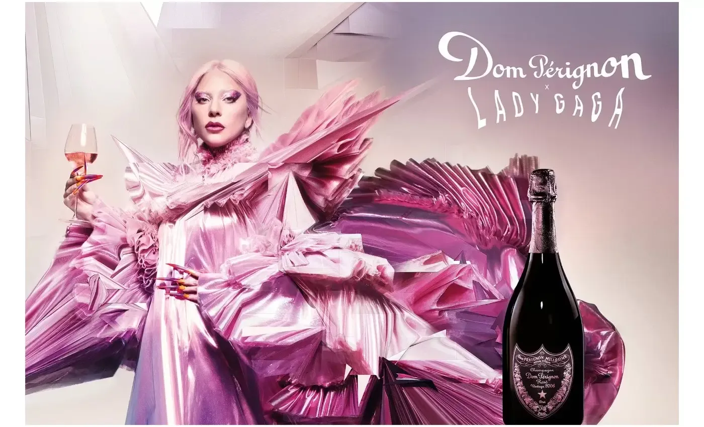 Lady Gaga shows off modern dance moves for artsy Dom Perignon commercial shot in Champagne